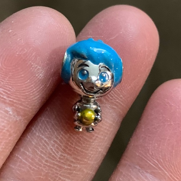 NWOT Disney Pixar Inside Out Joy and Luminous Memory Charm Sterling Silver 925 - Picture 4 of 11